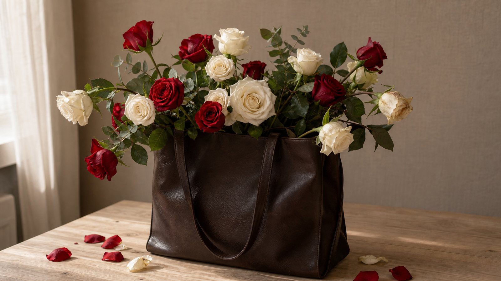 Эксклюзивная сумка с букетом роз — Stylishbag × Sochi Fiesta