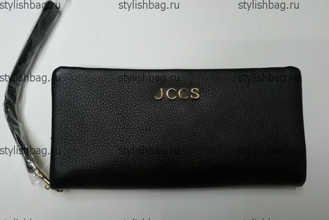 Черный кошелек на молнии JCCS js-3205black
