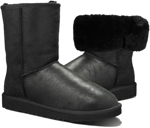 Мужские угги UGG Men's Short Metallic Black