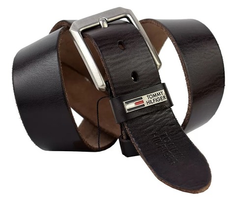 Мужской ремень из телячьей кожи Tommy Hilfiger 60022