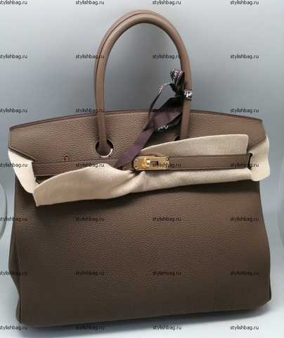 Женская сумка Hermes Birkin 35 bege togo