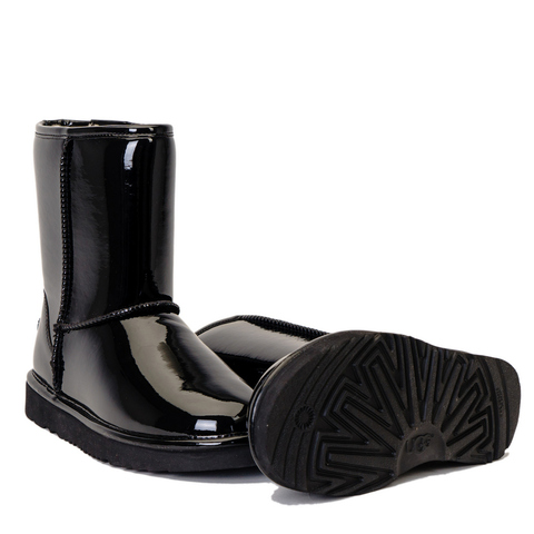 Женские угги UGG JIMMY CHOO PATENT II BLACK