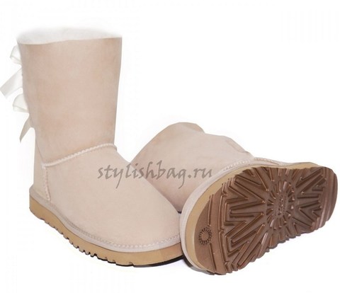 Женские угги UGG Bailey Bow Sand