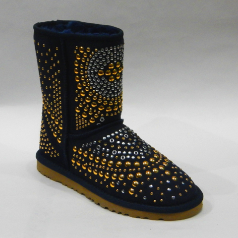 Женские угги UGG Jimmy Choo Mandah Navy