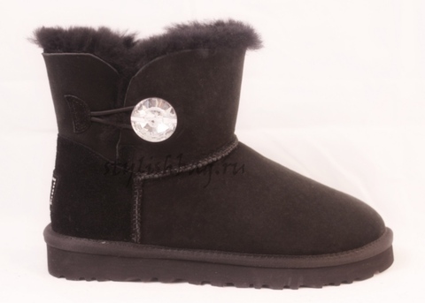 Женские угги UGG Women's Short Mini Black Diamond