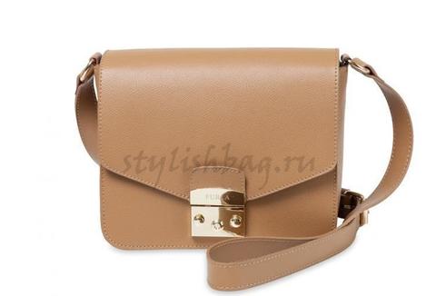 Женский клатч из кожи Furla 301 Sand