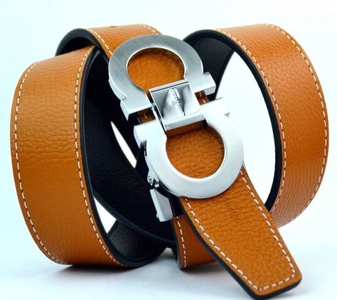 Женский двусторонний ремень из кожи Salvatore Ferragamo