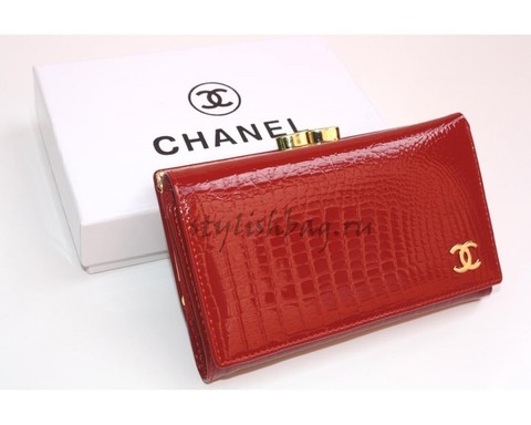 Женский кошелек Chanel 9011 red