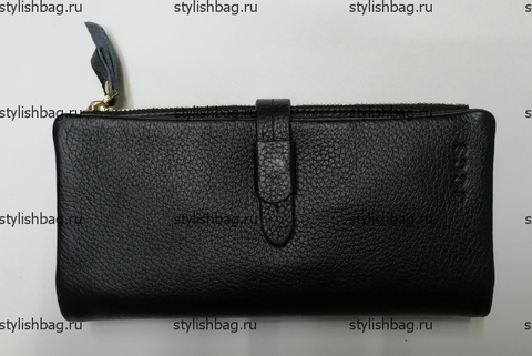 Женский кошелек из кожи JCCS j-1013-2black