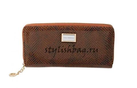 Женский кошелек на молнии Nina Farmina 2NF9285-118Camel