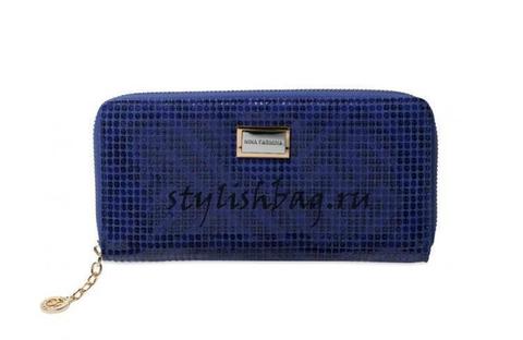 Женский кошелек на молнии Nina Farmina 2NF9285-123DeBlue